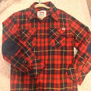 Appaman Red and Blue Plaid Button Down Shirt